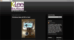 Desktop Screenshot of kleeboutique.blogspot.com