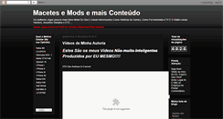 Desktop Screenshot of macetesemods.blogspot.com