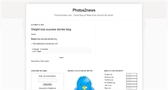 Desktop Screenshot of photos2news.blogspot.com