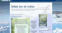 Desktop Screenshot of islasenelcielo.blogspot.com