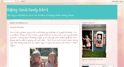 Desktop Screenshot of helpinghandsfamilyschool.blogspot.com