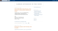 Desktop Screenshot of carbondiversionpress.blogspot.com