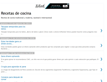 Tablet Screenshot of miles-de-recetas.blogspot.com