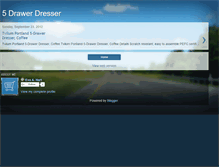 Tablet Screenshot of 5drawerdresser.blogspot.com