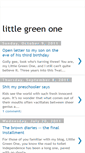 Mobile Screenshot of littlegreen1.blogspot.com