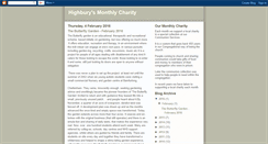 Desktop Screenshot of highburycharity.blogspot.com