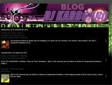 Tablet Screenshot of blogdokarbs.blogspot.com