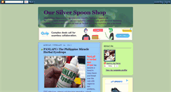 Desktop Screenshot of oursilverspoonshop.blogspot.com
