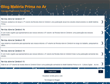 Tablet Screenshot of materiaprimanoar.blogspot.com