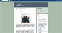 Desktop Screenshot of fringeyfame.blogspot.com