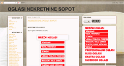 Desktop Screenshot of nekretninesopot.blogspot.com