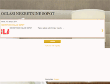 Tablet Screenshot of nekretninesopot.blogspot.com