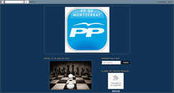 Desktop Screenshot of ppmontserrat.blogspot.com
