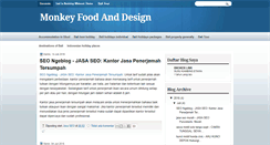 Desktop Screenshot of monkey-foodanddesign.blogspot.com