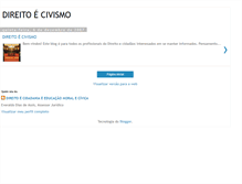 Tablet Screenshot of direitocivismo.blogspot.com