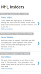 Mobile Screenshot of nhl-insiders.blogspot.com