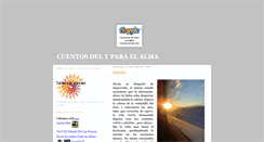 Desktop Screenshot of cuentosdelyparaelalma.blogspot.com