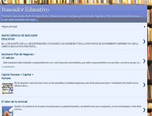 Tablet Screenshot of buscador-educativo.blogspot.com