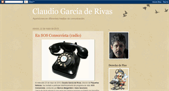 Desktop Screenshot of claudiogarciaderivas.blogspot.com