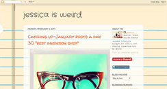 Desktop Screenshot of jessicaisweird.blogspot.com