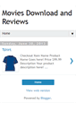 Mobile Screenshot of moviesanddownload.blogspot.com
