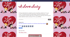 Desktop Screenshot of ilovelucy-kmint.blogspot.com