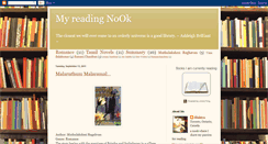 Desktop Screenshot of myreadingnook.blogspot.com