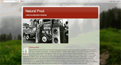 Desktop Screenshot of naturalprod.blogspot.com