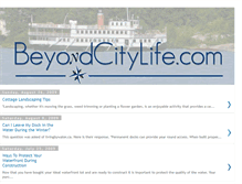 Tablet Screenshot of beyondcitylife.blogspot.com