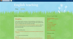 Desktop Screenshot of englishteaching-marian.blogspot.com