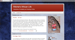 Desktop Screenshot of mwalimu-ritchie.blogspot.com