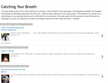 Tablet Screenshot of catchingyourbreath.blogspot.com