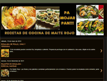 Tablet Screenshot of cocinaparatodosensaladas.blogspot.com