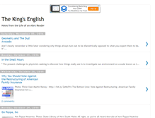 Tablet Screenshot of kingsenglish.blogspot.com