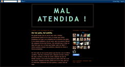 Desktop Screenshot of malatendida.blogspot.com