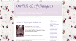 Desktop Screenshot of orchidsandhydrangeas.blogspot.com
