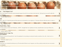 Tablet Screenshot of infertilitysux.blogspot.com