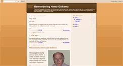 Desktop Screenshot of henryguikema.blogspot.com
