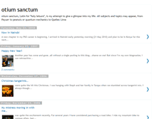 Tablet Screenshot of otium-sanctum.blogspot.com