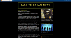 Desktop Screenshot of daretodreamnews.blogspot.com