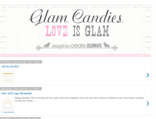 Tablet Screenshot of glamcandies.blogspot.com