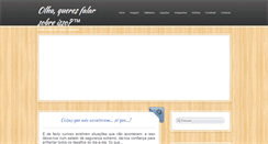 Desktop Screenshot of olhaqueresfalarsobreisso.blogspot.com