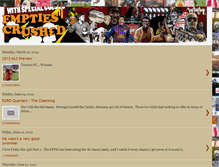 Tablet Screenshot of emptiescrushed.blogspot.com