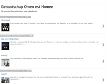 Tablet Screenshot of genootschap.blogspot.com
