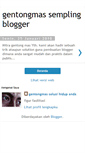 Mobile Screenshot of gentongmas.blogspot.com