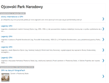 Tablet Screenshot of ojcowski-park-narodowy.blogspot.com