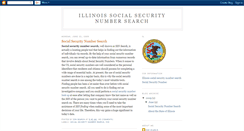 Desktop Screenshot of illinois-socialsecurity-number-search.blogspot.com