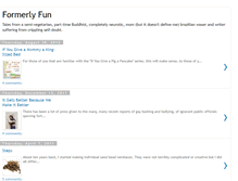Tablet Screenshot of formerlyfun.blogspot.com