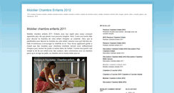 Desktop Screenshot of mobilierchambreenfants.blogspot.com