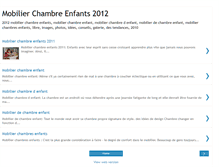 Tablet Screenshot of mobilierchambreenfants.blogspot.com